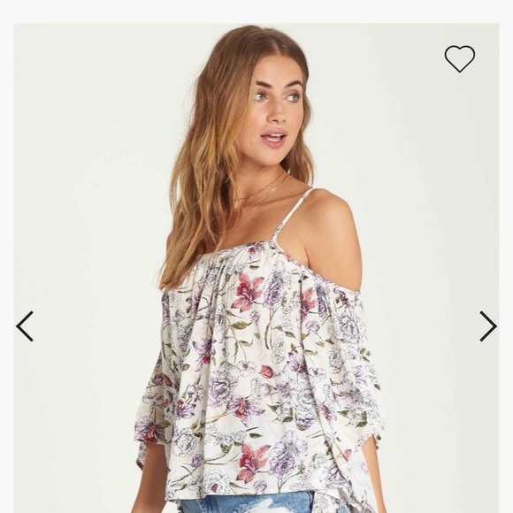 Billabong Women’s off the shoulder tank - Picture 5 of 6